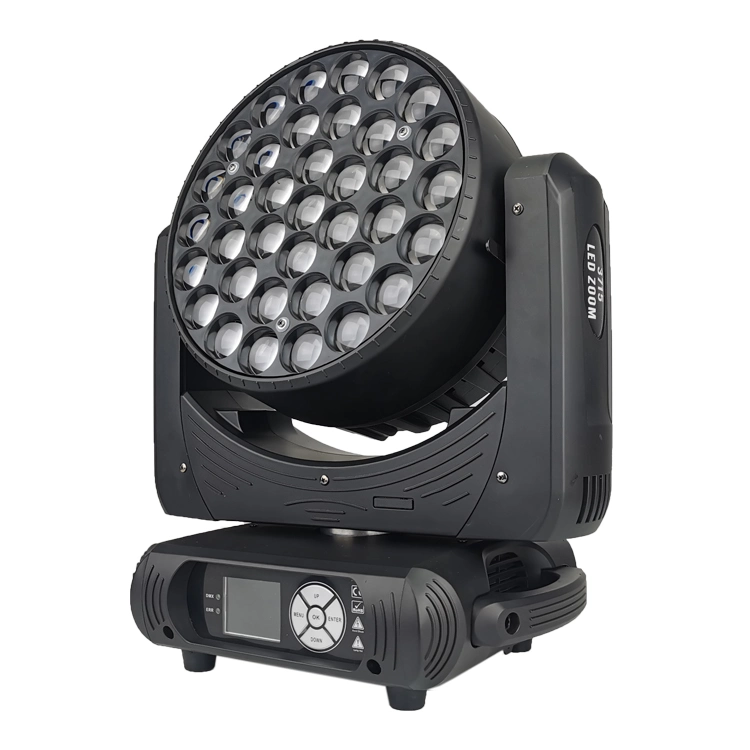 37 X 15W RGBW Zoom Wash Moving Head Stage LED Lighting