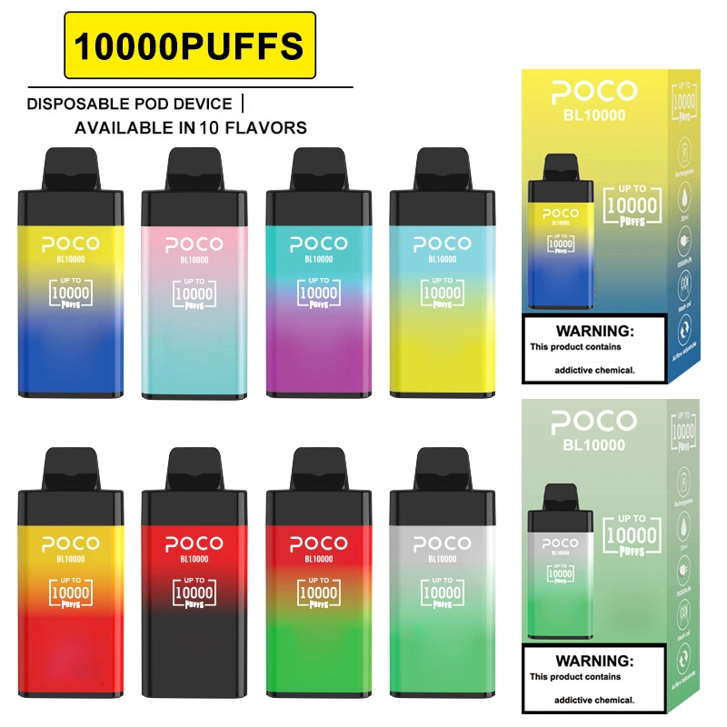 Original Poco 10000 Puffs Wholesale/Supplier Disposable/Chargeable I Vape Electric Cigarette Puff Bar Wholesale/Supplier Disposable/Chargeable Vape