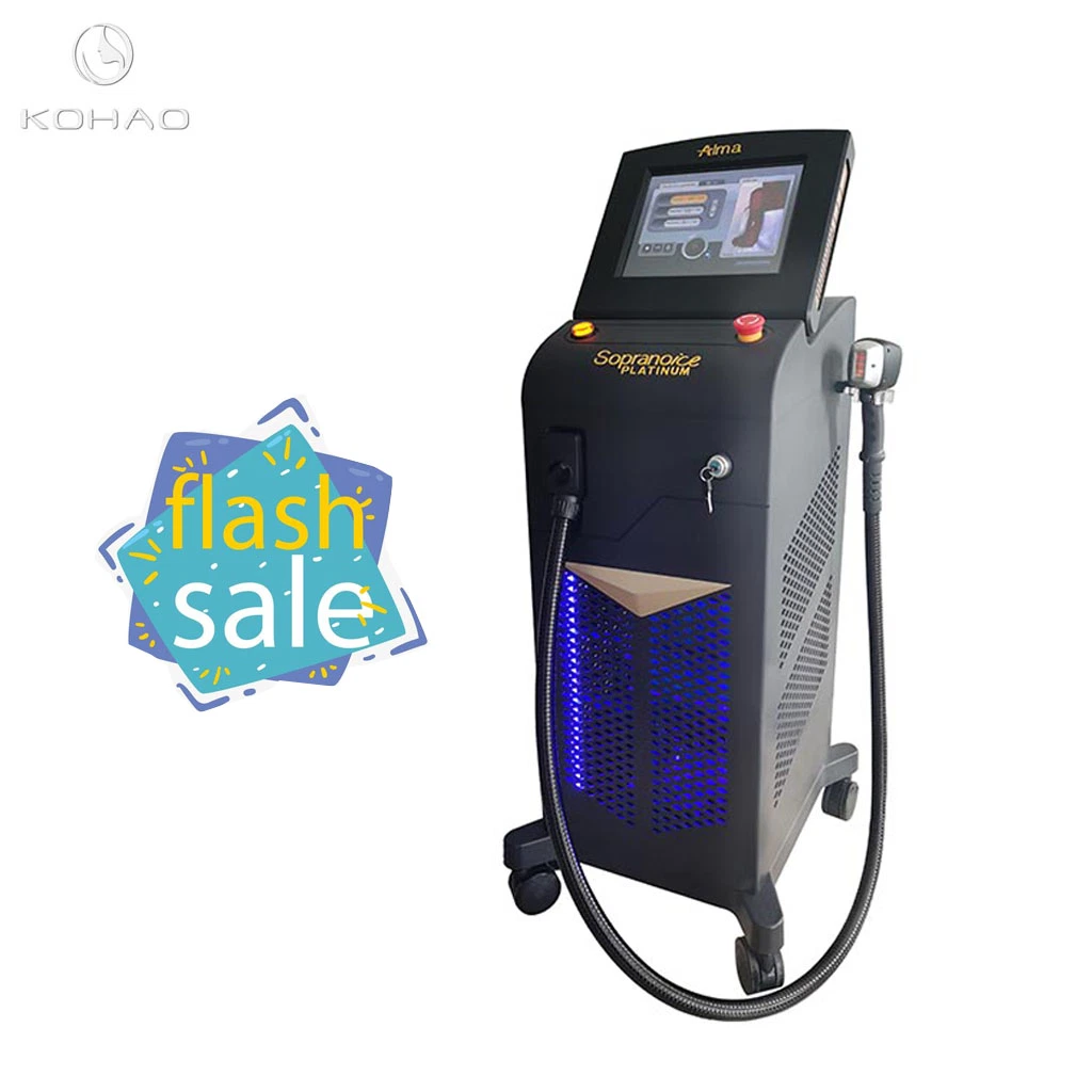 Lasers Sopran Ice Platinum Speed 808 Diode Laser Hair Removal Equipment