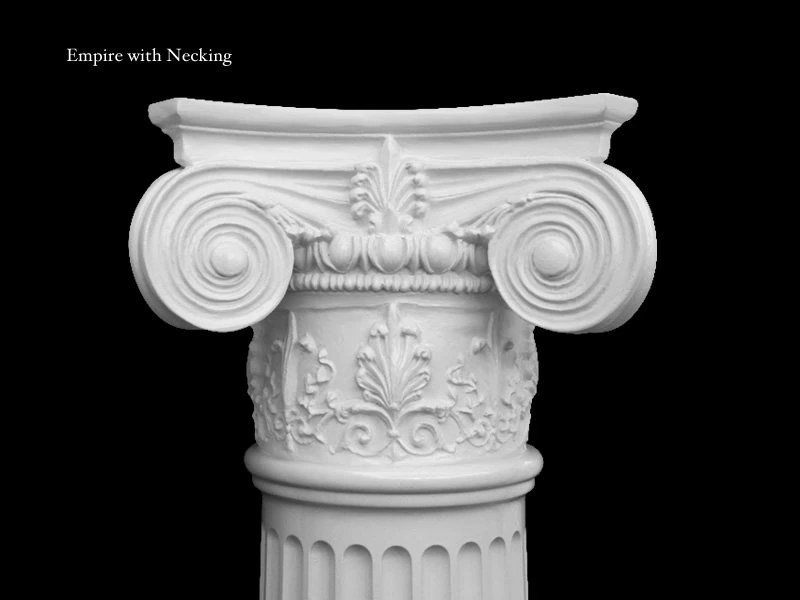 Interior Design Pillars Stone Column Cap and Base