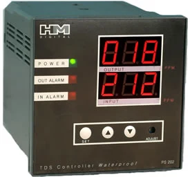 PS-202 Industrie Online Dual Display TDS Meter Controller Hm Digital