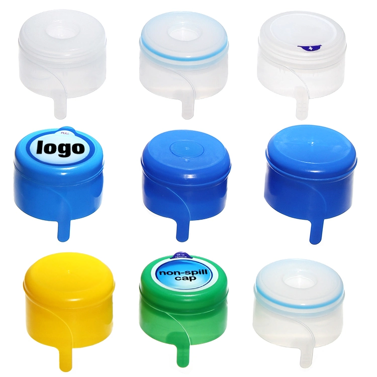 Smart Lids Tipo plástico no derrame PE 5 Gallon agua Tapón de botella