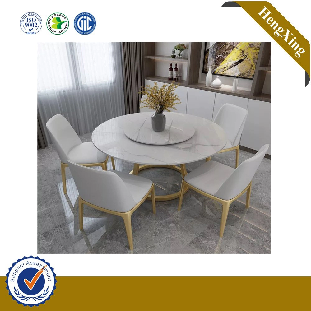 مطعم غرفة النوم في فندق Modern Home Hotel School Apartment Table Set Wooden أثاث من الرخام