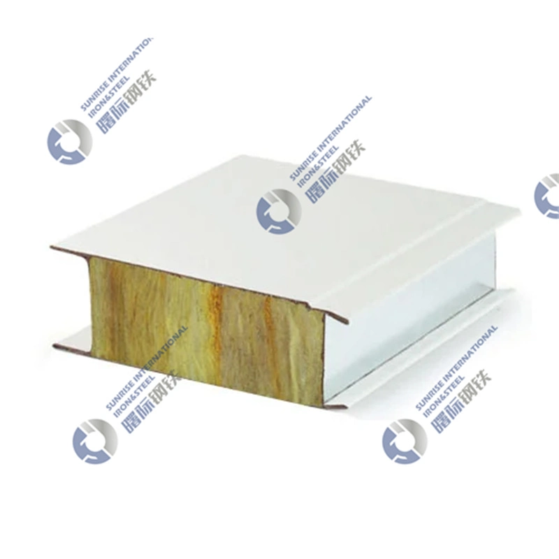 Hot Selling High Quality Board Thermal Export Felt Rock Wool Sandwich Panel