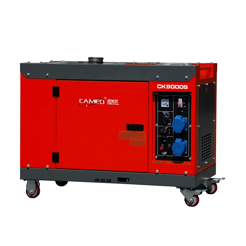 6000W 6000 Watts 6kVA 6kw Portable Silent Diesel Generating 6 Kw 6 kVA 6000 W Diesel Power Engine Generating (CK9000S)