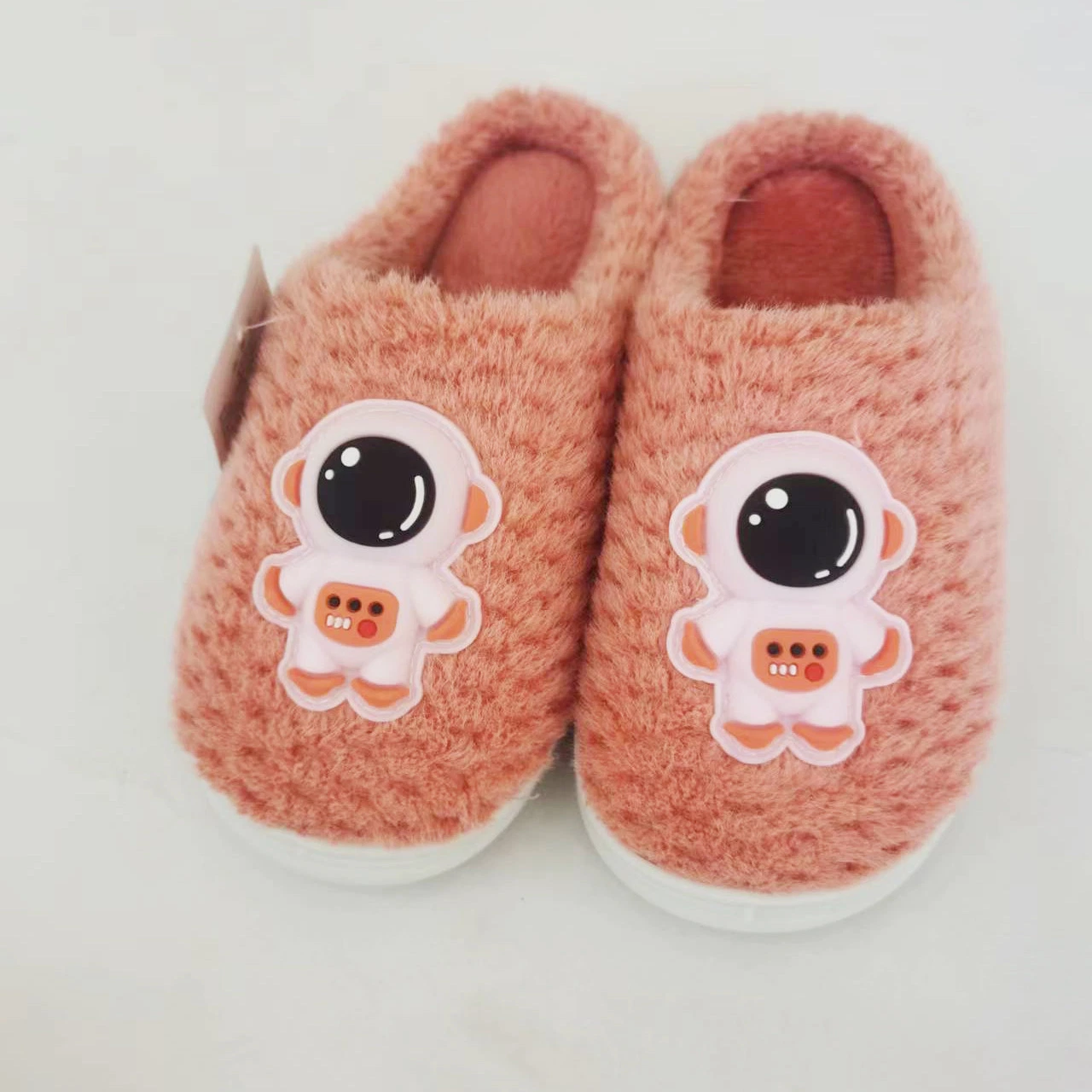 Winter Autumn Children Kids Girls Boys Colorful Fabric Home Indoor Slippers Shoes