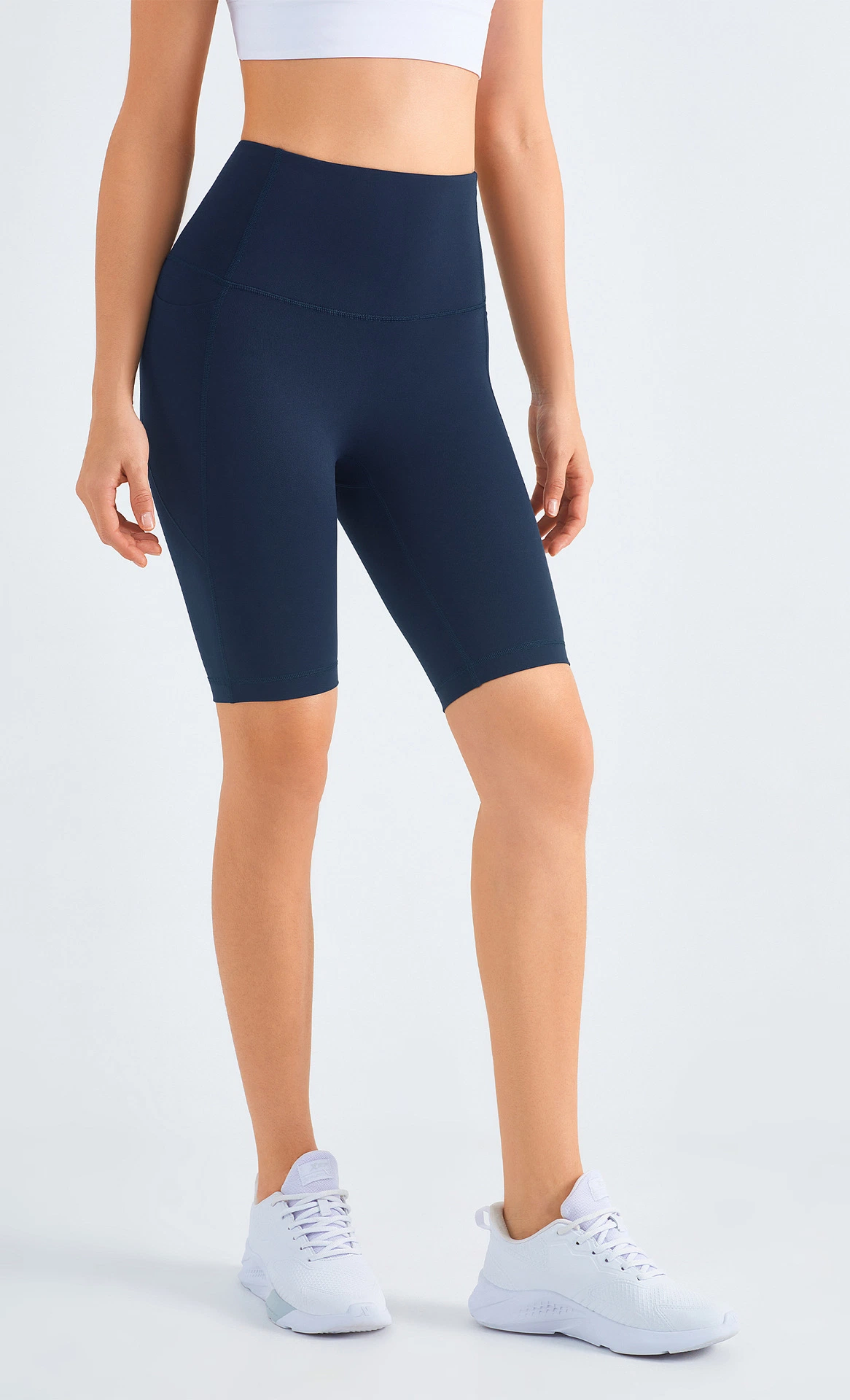 Polainas personalizadas de Yoga entrenamiento mujer pantalones cortos pantalones pantalones cortos de gimnasia atlética mujer Pantalones cortos pantalones de cintura alta de Yoga