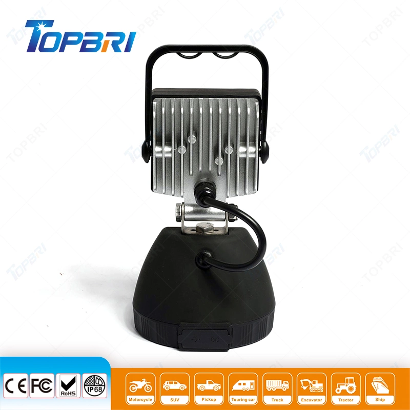 Auto LED Work Lamp 9W Portable for Outdoors