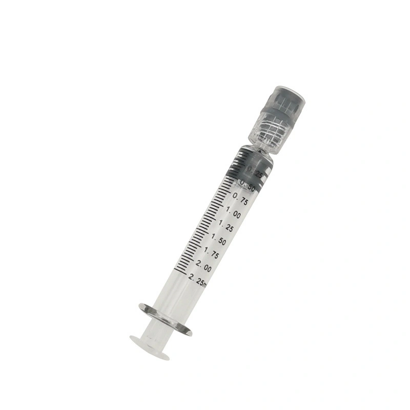 2.25ml Medical Disposables Luer Cone Luer Lock Syringes