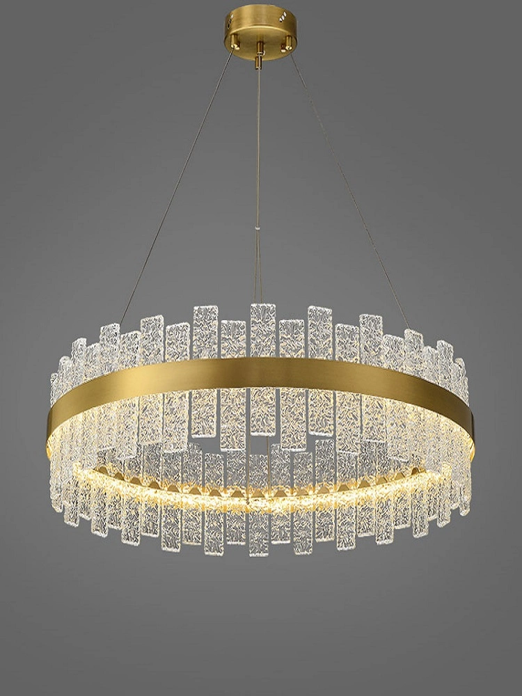 Decorative Home Living Room Crystal Lamp Crystal Chandelier Pendant Lamp