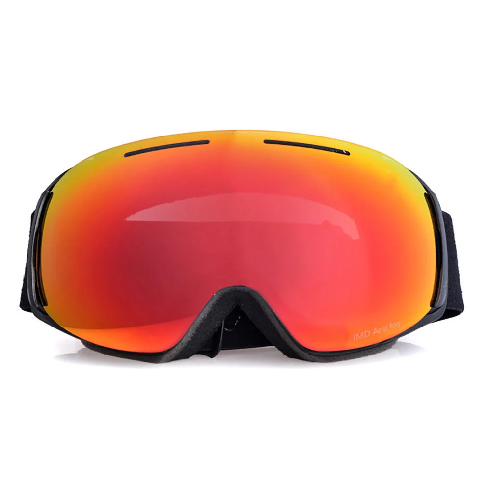 Gafas de snowboard magnéticas con lente reflectiva intercambiable