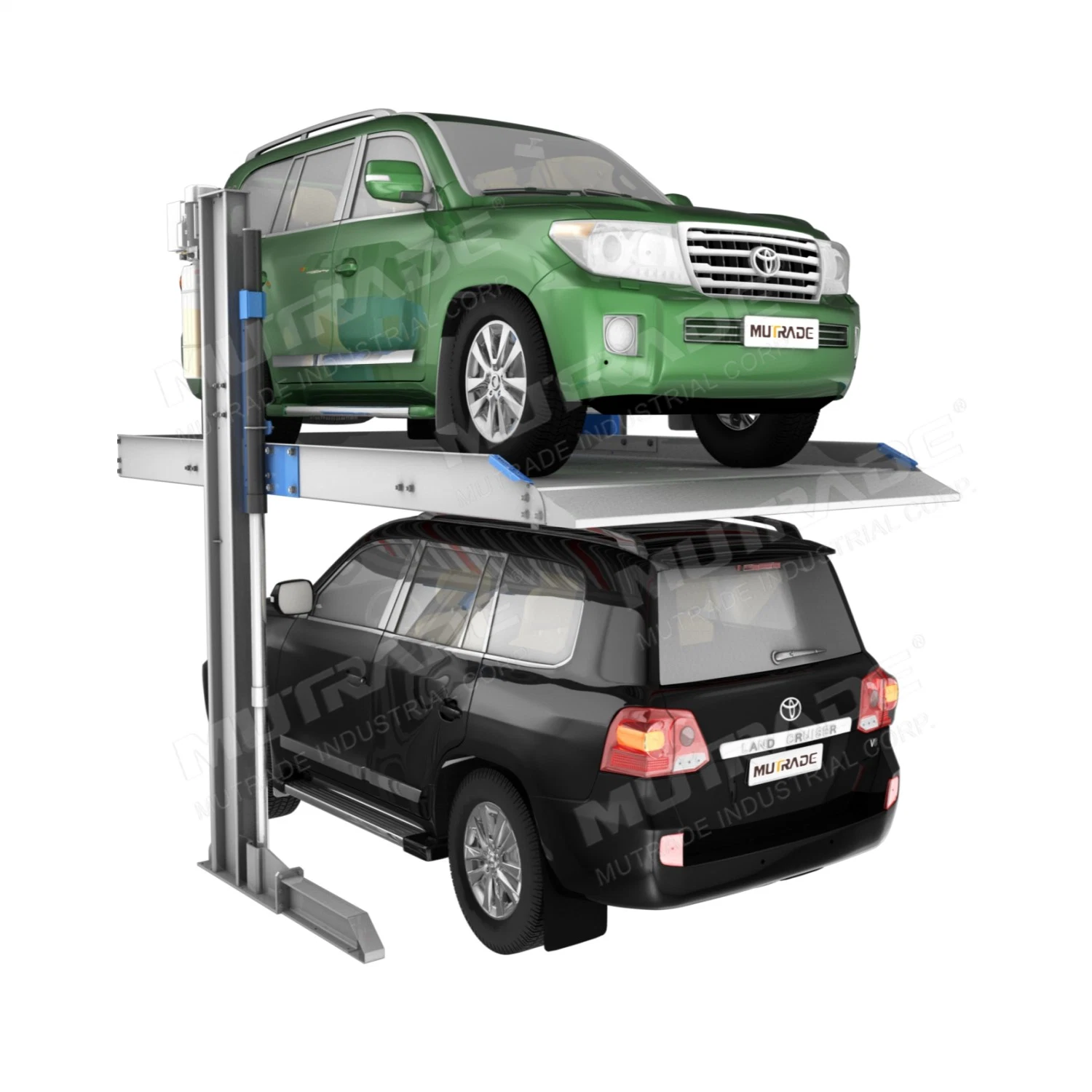 Two Post Simple Lifting Automatic Car Elevator Parking System