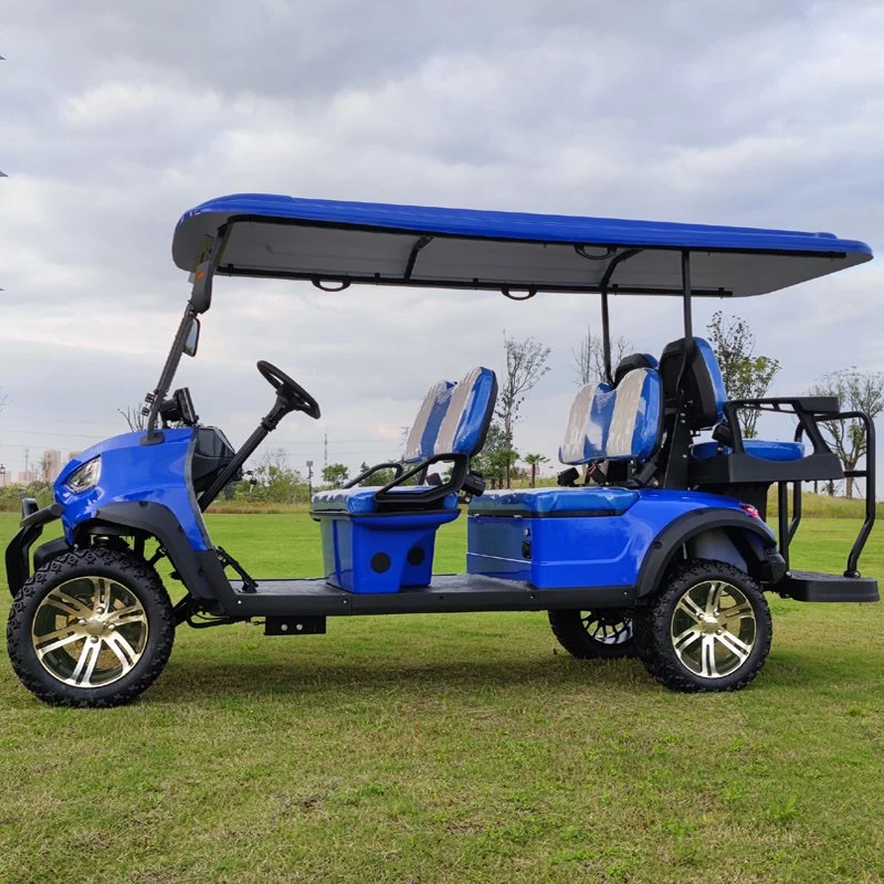 High Speed 72V Lithium Battery Mini Electric 6 Seater Lifted Buggy Golf Carts Price