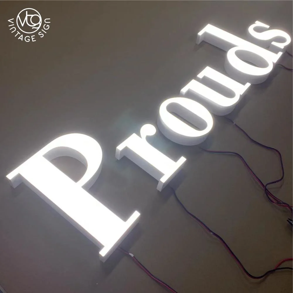 Luz LED Board personalizado signos signo comercial Logotipo de empresa