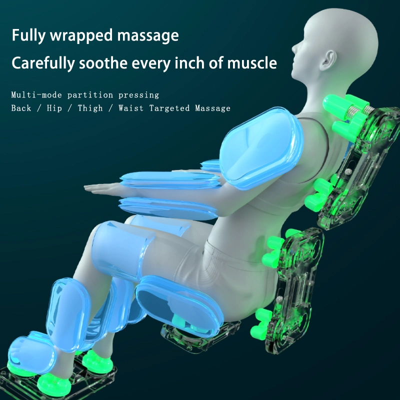 Zero Gravity Electric Barato preço de volta para amassar Shiatsu Corpo Total 4D Office Luxury cadeira de massagem