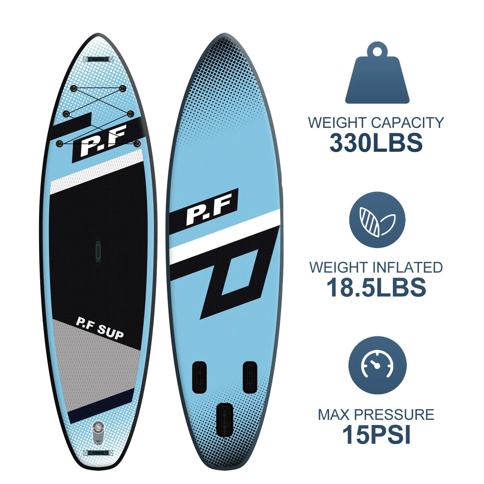 O Windsurf prancha de desportos de água sup inflável Stand up Paddle Board