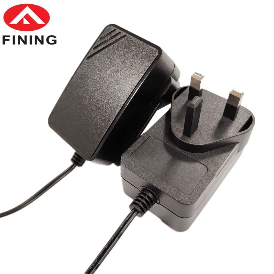 UK Wall Plug Charger 18W 12V 1.5 AMP AC/DC Power Supply for LED Light