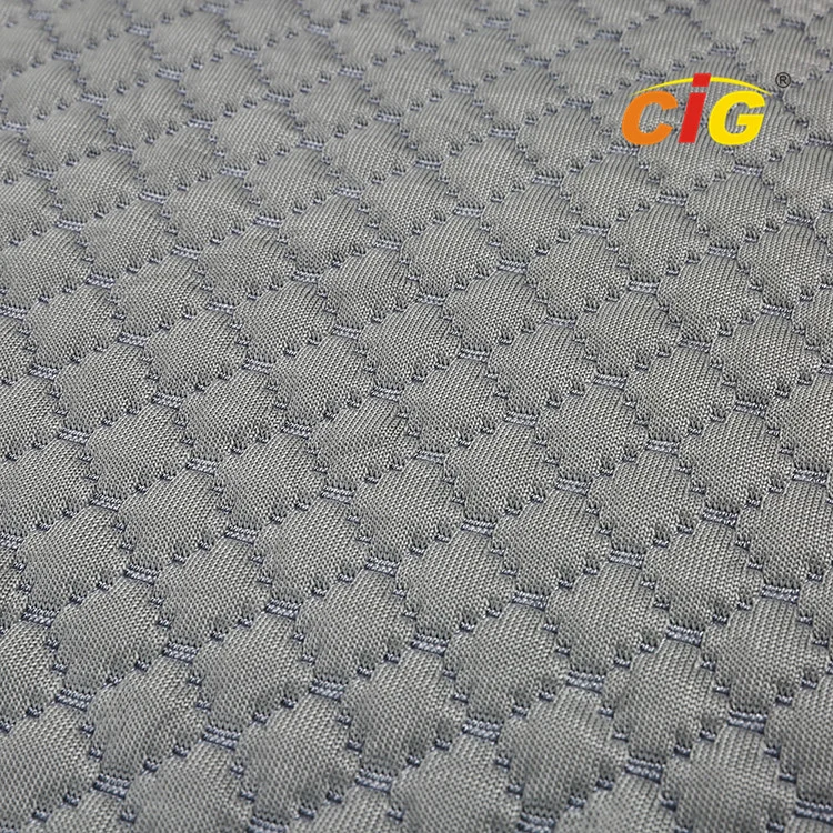 Summer Season Quilted Ticking Bamboo Fiber Mattress Fabric