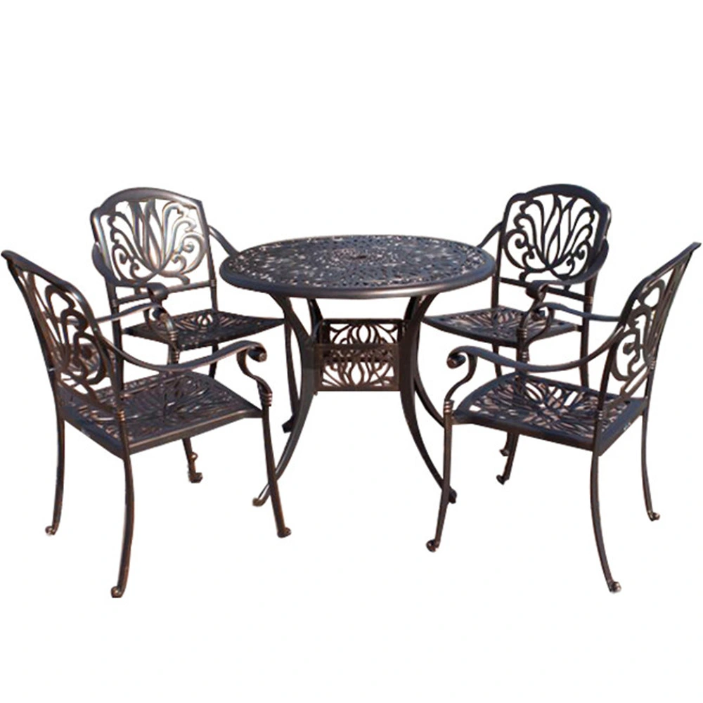 Durable Easy Installation Cast Aluminum Outdoor Furniture Garden Furniture