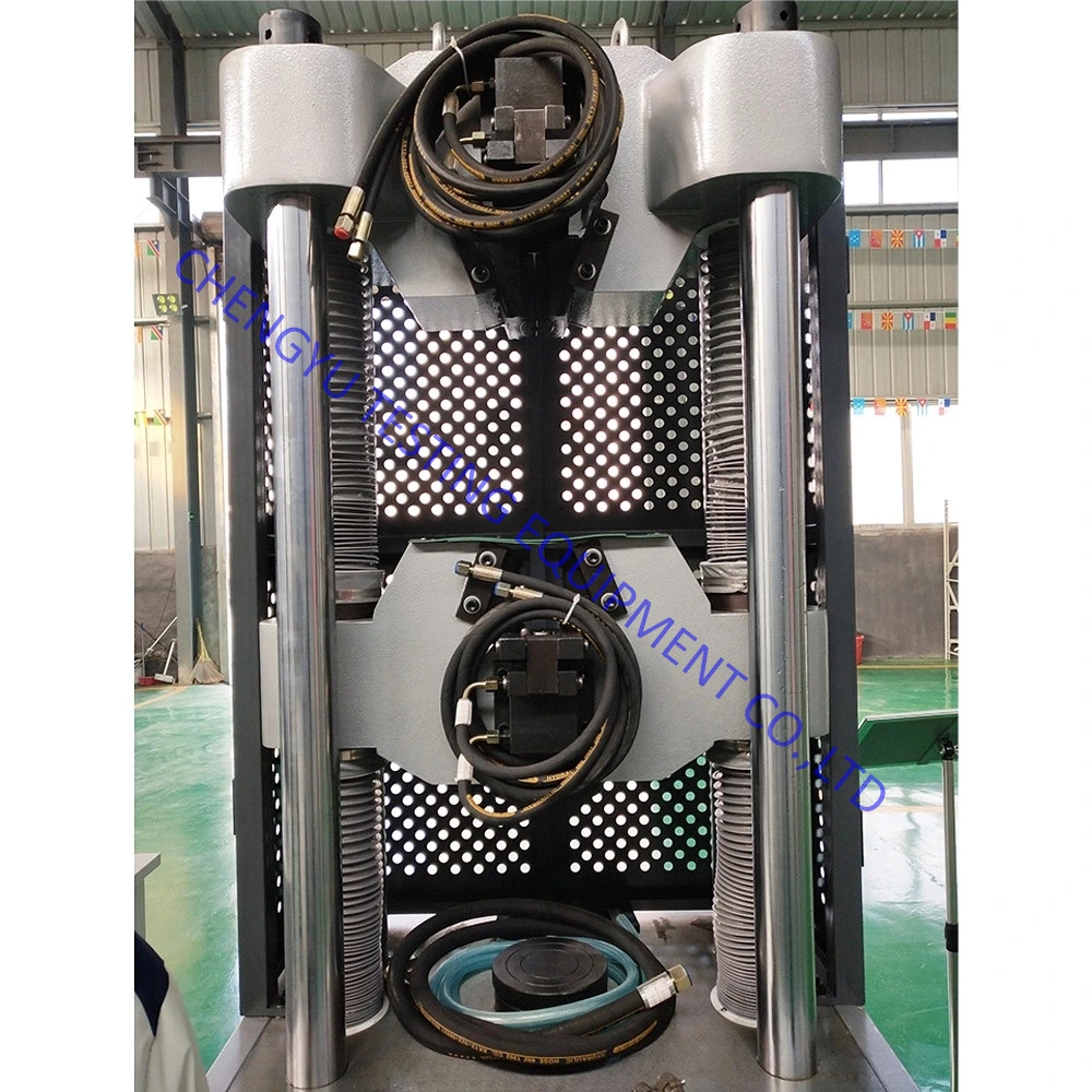 ISO Standard Wew-1000kn / 2000kn Screen Display Hydraulic Universal Test Machine