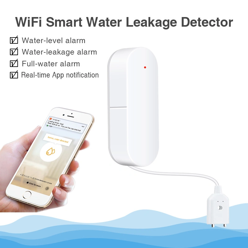 Alarma de Agua WiFi inteligente con la función de la automatización del hogar (ES-9400W)