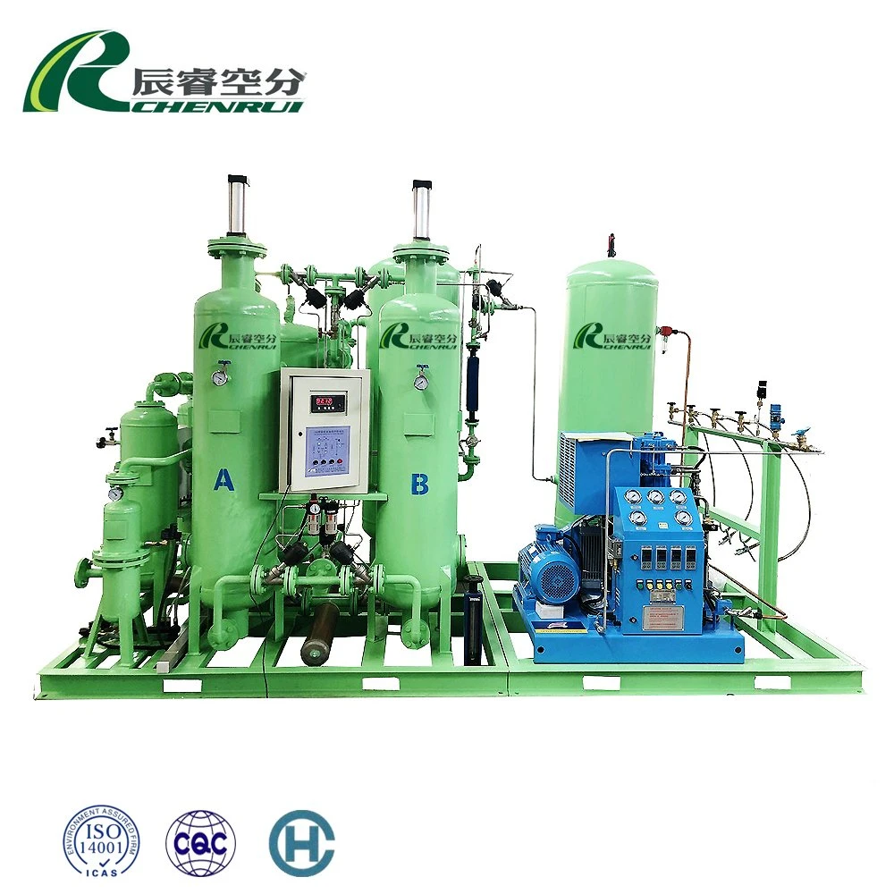 Chenrui Skid Design Psa O2 Generator Oxygen Gas Plant Medical Psa Oxygen Generator Machine to Fill Cylinder