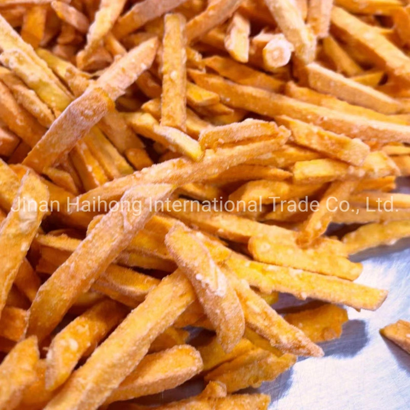 IQF Frites de patates douces croustillant enduits