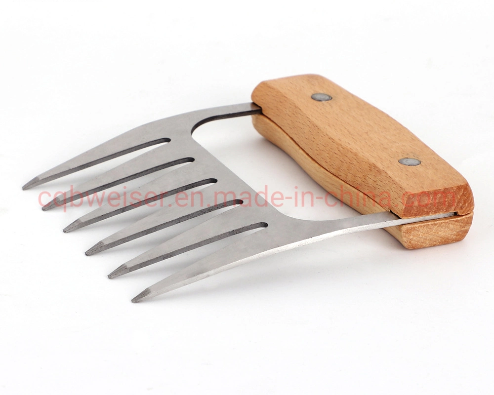 BBQ Stainless Steel Meat Divider Bear Claw Cooked Meat Tearer