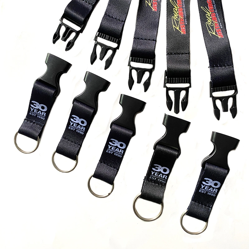 Hot Selling Printing Cool Designs Sports Polyester Custom Lanyard with Heat Transfer Logo