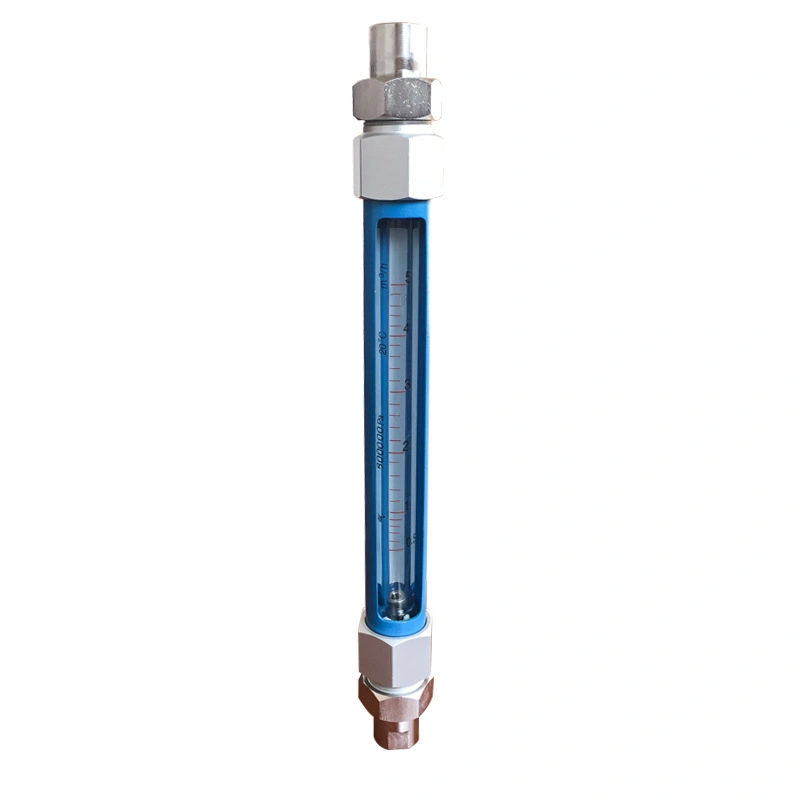 Mini Flow Stainless Steel Gas Glass Tube Rotameter for Nitrogen