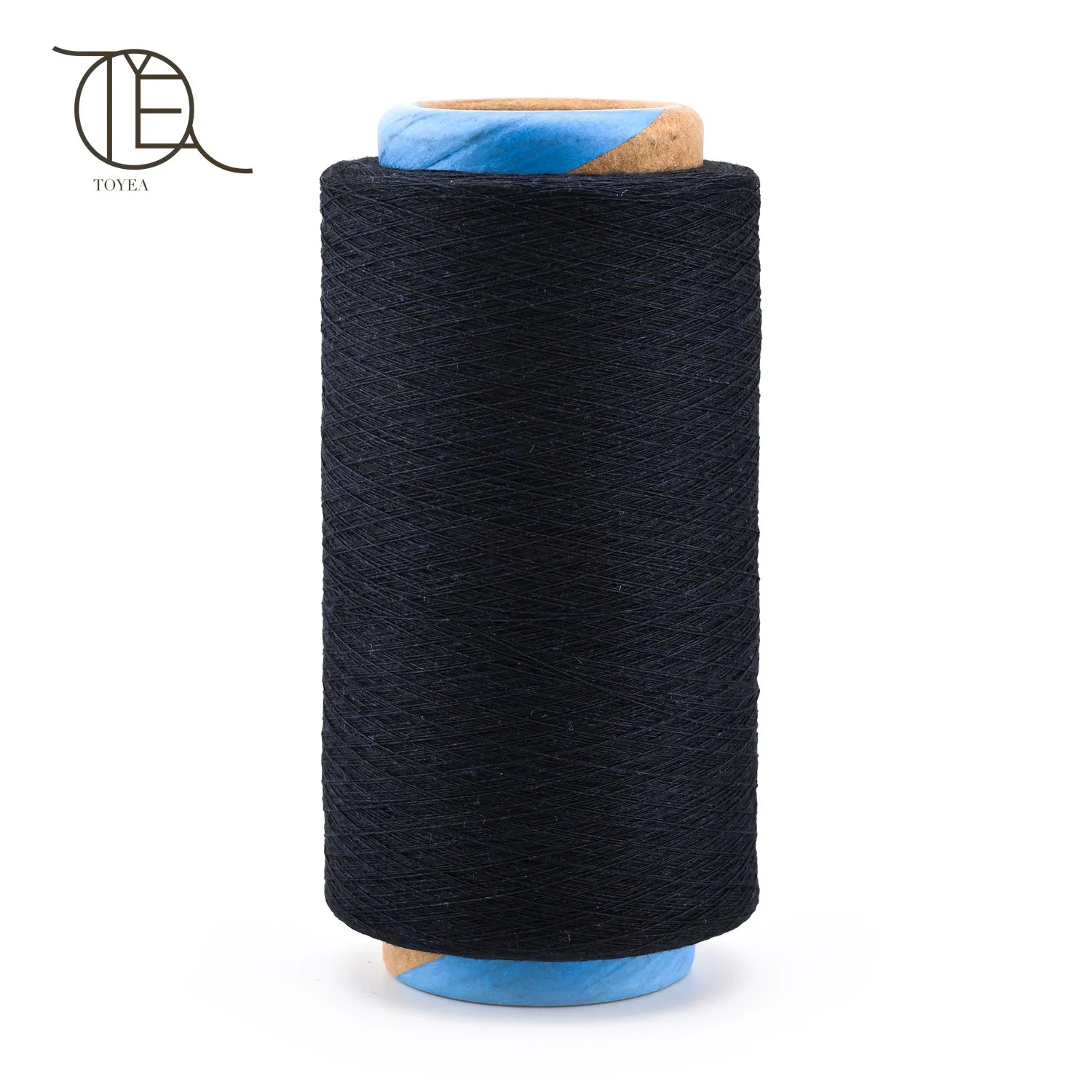 Ne21/1 Navy Blue Regenerated Cotton Knitting Combed Color Cotton Yarn