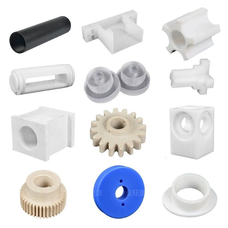 Manufacturer Processing POM Products, POM Pipe Fittings, High Hardness, Rigid CNC Turning Processing