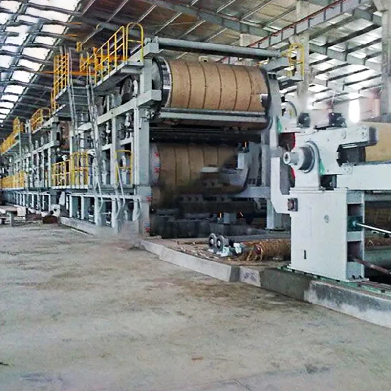 3600 Fourdrinier Kraft Paper Roll Making Machine Medium Liner Paper Production Plant