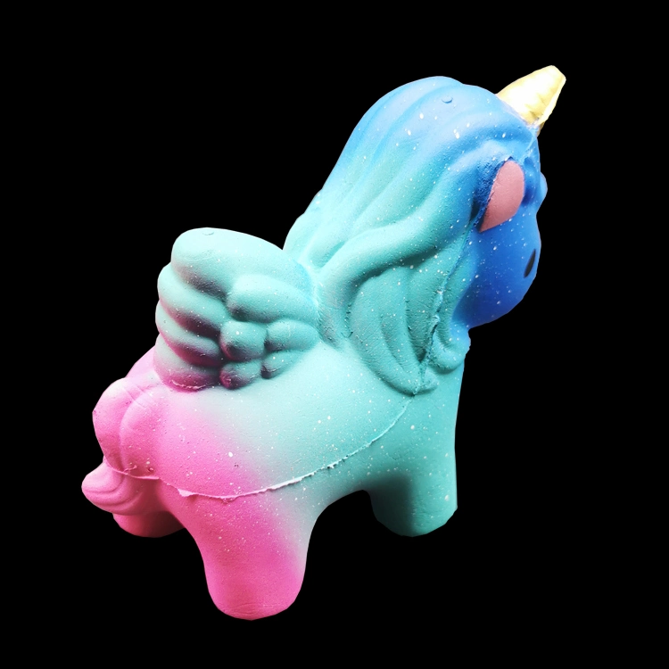 Customized Promotional Release Pressure Slow Rebound Squishy PU Foam Horse Stress Ball