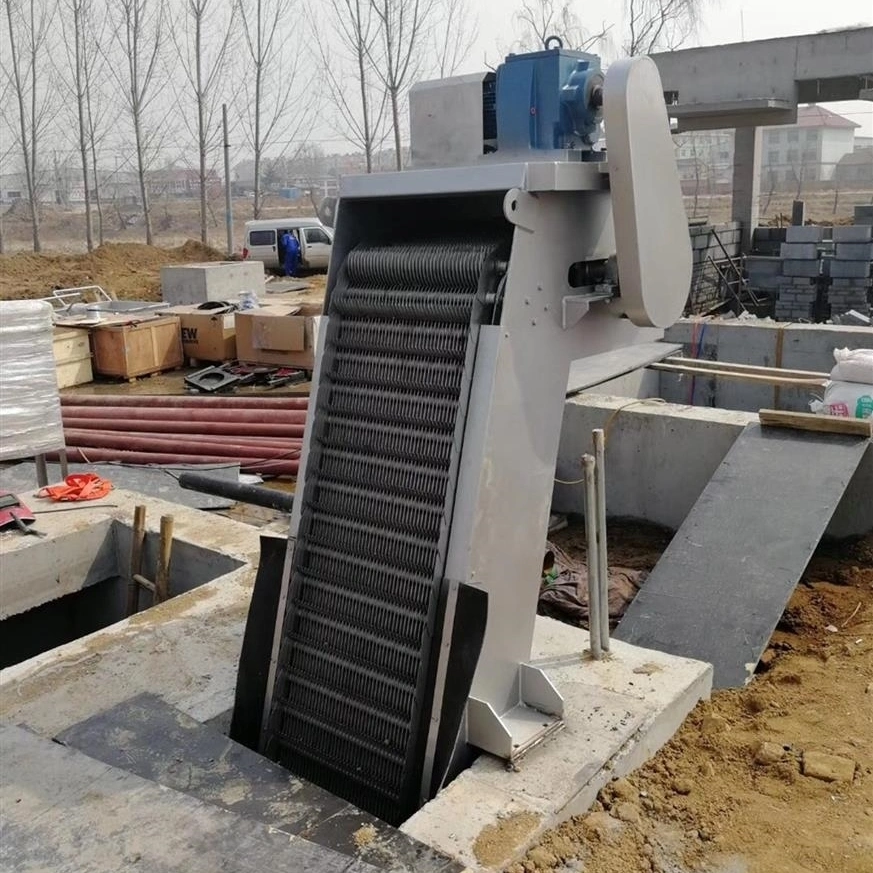 Mechanical Rotary Grid Cleaner in Tannery for Waste Water Treatment