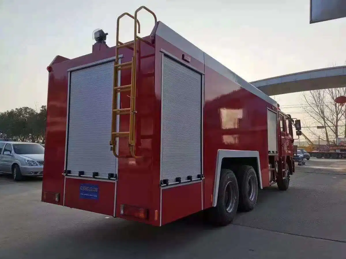 China Shacman Manufacturer Customized Rescue Fire Trucks for Fireman Emergency Service Vehicle