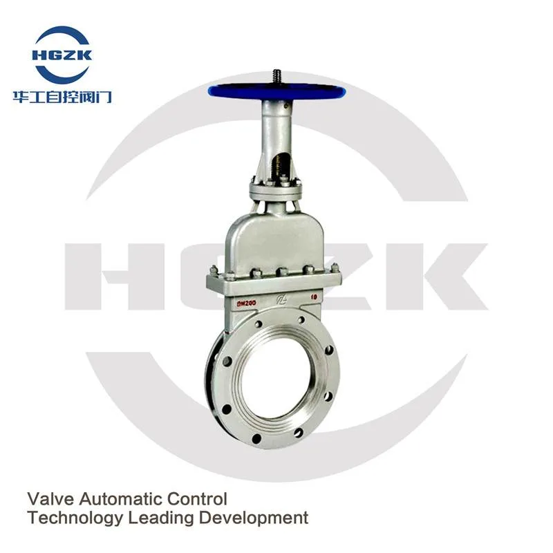 Non-Leakage Sewage Manual Concealed Rod Knife Gate Valve