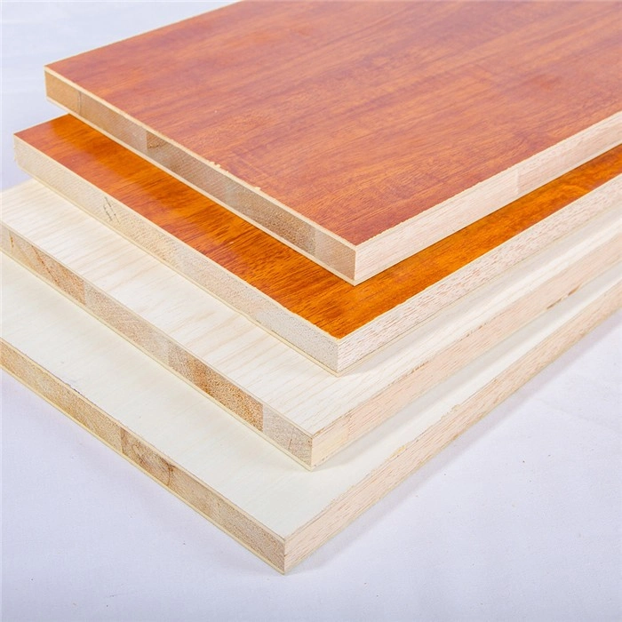 18mm Melamine Faced Block Board for Furniture Making and Kitchen Cabinets