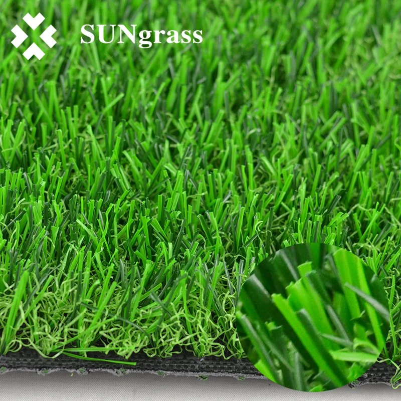 Small C Shape 3 Tones 25mm 15 Stitches Pet/Synthetic/Artificial/Landscape/School/Garden Lawn