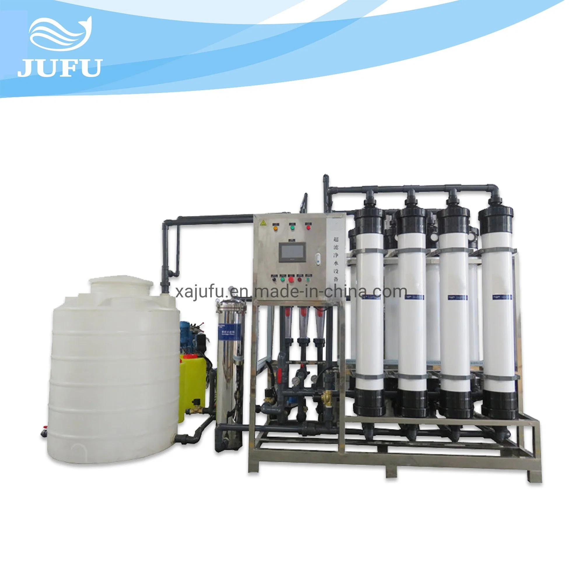 UF de ultrafiltración de membranas del sistema de filtro de agua para el tratamiento de aguas residuales