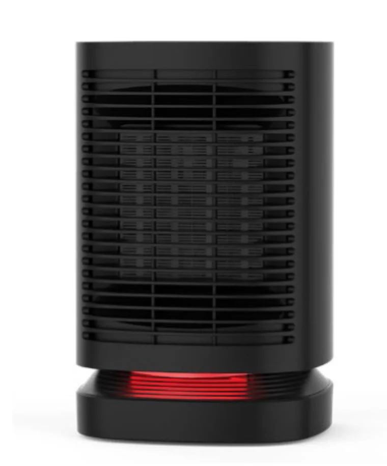 Customized Color 600W Electric PTC Desktop Fan Heater with Oscillation Function Energy-Saving