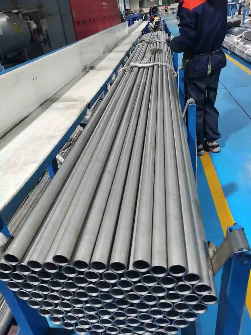 High Strength ASTM Standard 800 Series N08800 Welded Stainless Steel Pipe Electric Heating Tube Titanium