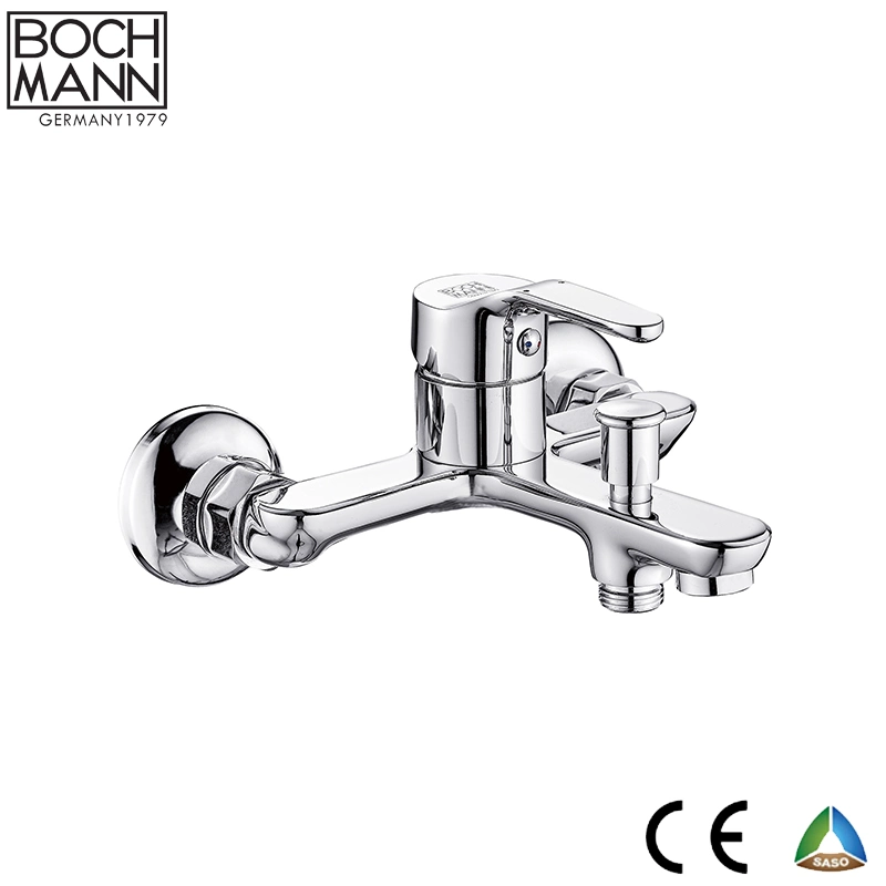 Economic Price Sanitary Ware Plumbing Brass Wall Bath Shower Faucets