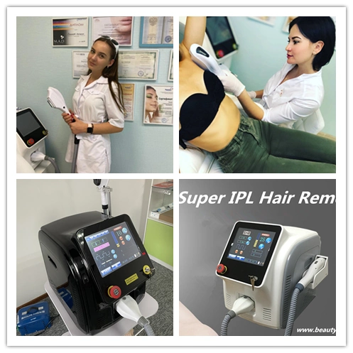 Portable Super IPL Épilation laser multifonctions de la machine laser IPL+Opt l'Epilation Permanente Salon de beauté de l'équipement