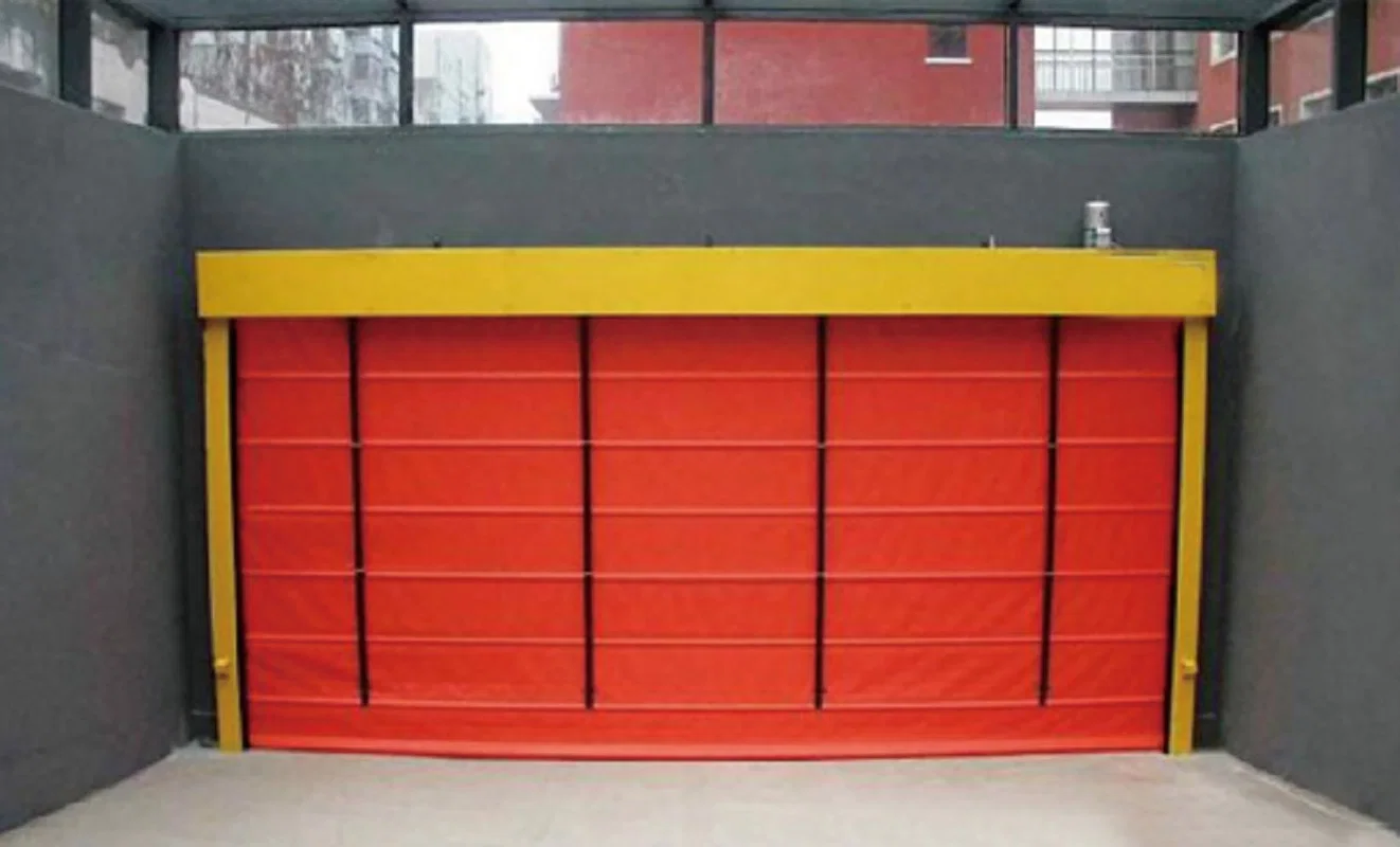 Seguridad de alta velocidad de laminación de puerta de garaje rollo rápido Rápido cubierta arrollable