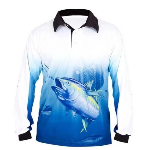 Sublimation Anti-UV Quick Dry Breathable Fishing Sportswear