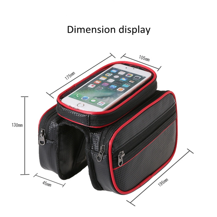 Bicycle Beam Saddle Bag Equipment Accessories Mobile Phone Bag