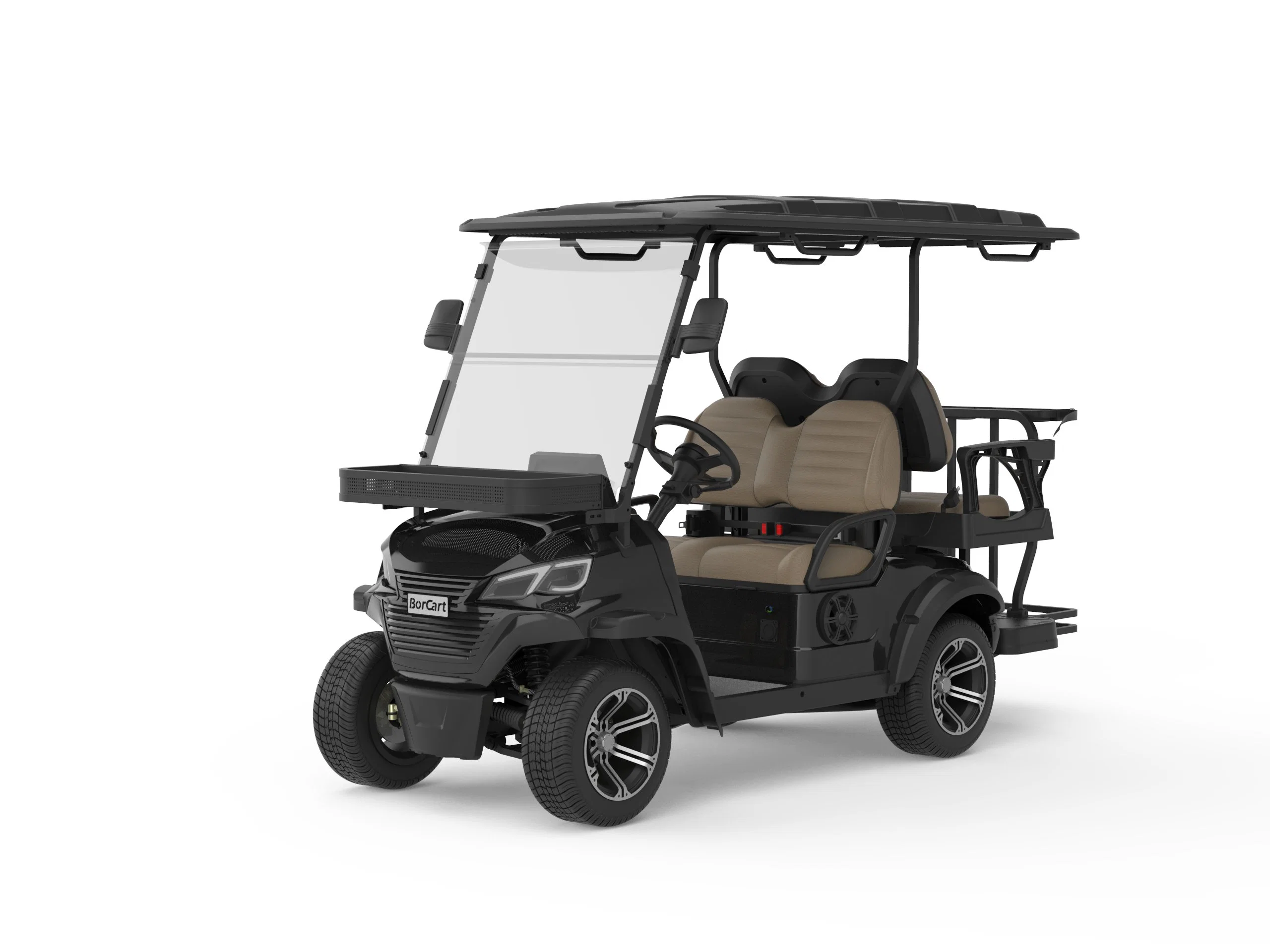 Royal 48V Back to Back Seat Battery Powered Golf Cars for Golf Course