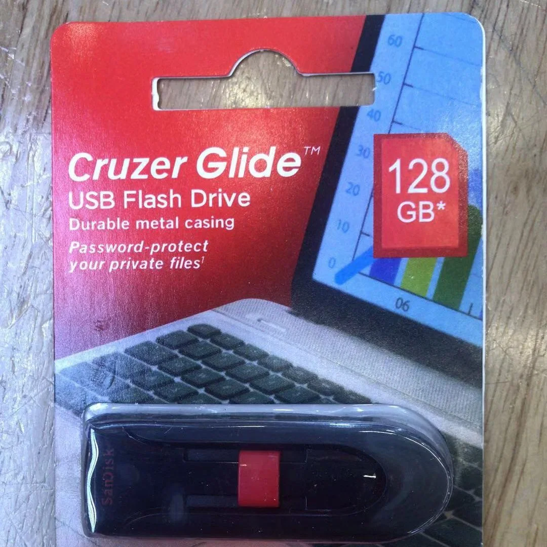 Cruz Pendrive USB 2.0 de lame de 8 Go et 16 Go et 32 Go de disque U Mini Flash 64 Go d'entraînement de 128 Go de disque Flash Memory Stick™ pour PC