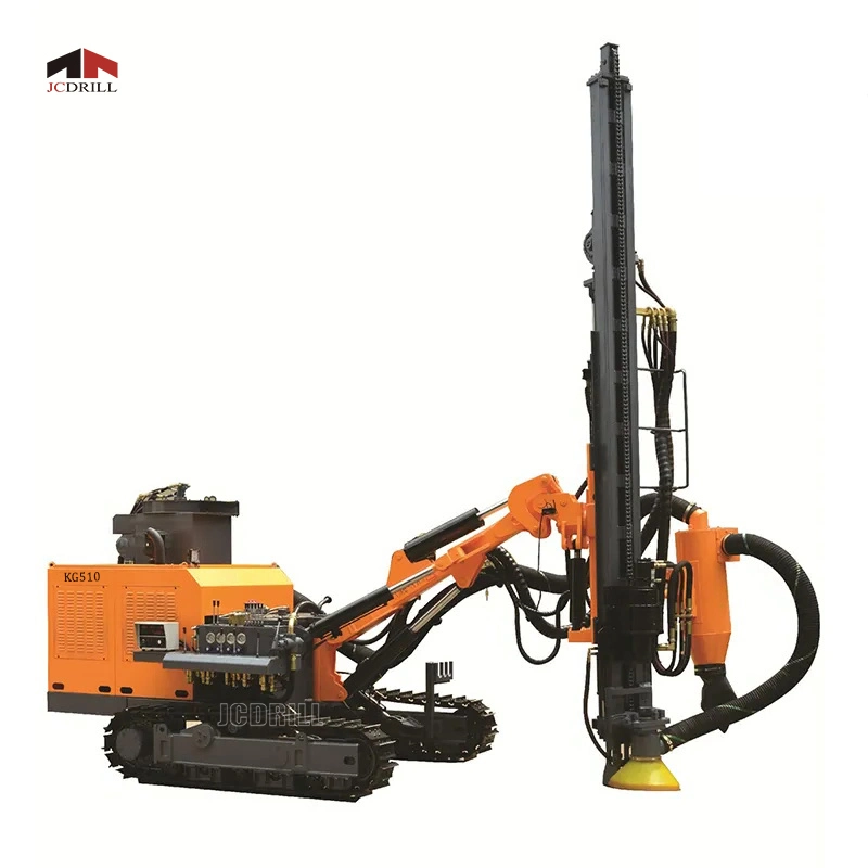 105mm to 152mm Diameter Hydraulic Mine Drilling Rig Machine with Dust Collector